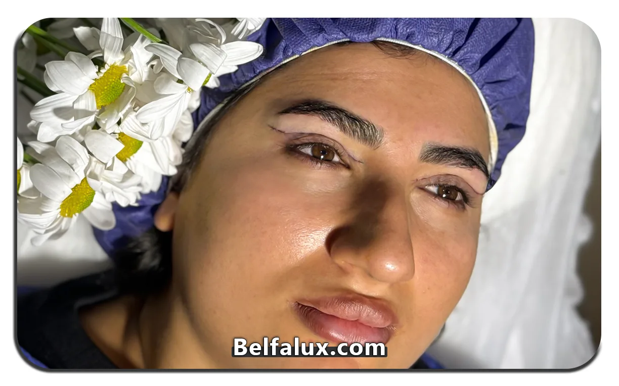 بخیه لیزری بلفاروپلاستی