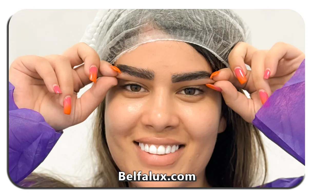 اصلاح ابرو بعد از بلفاروپلاستی 